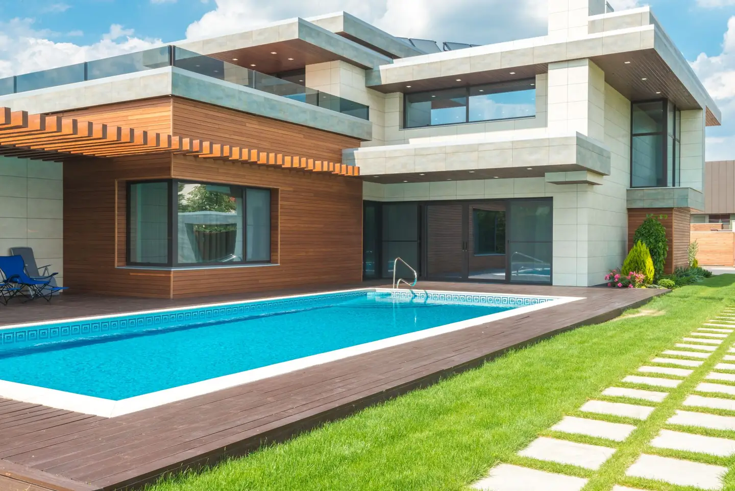 Swimming pool built in Petersham North, NSW